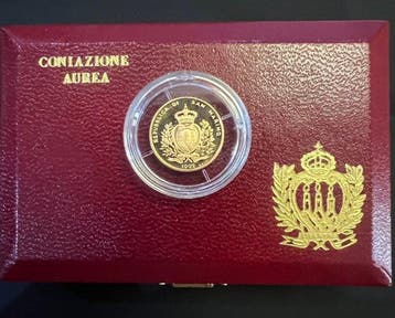 San Marino. 1 Scudo dOro 1992 Ingresso allONU - Proof /