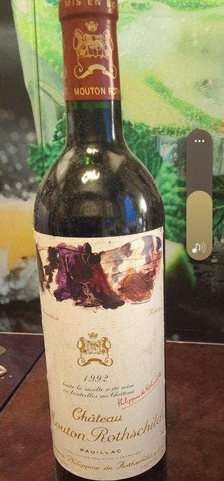 1992 Château Mouton Rothschild - Pauillac 1er Grand Cru