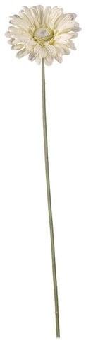 Gerbera 54 cm Creme Zijden bloemen / st, Huis en Inrichting, Woonaccessoires | Kunstplanten en Kunstbloemen, Nieuw