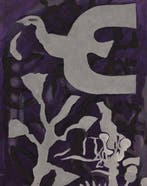 Georges Braque (1882-1963) - Oiseau en Violet