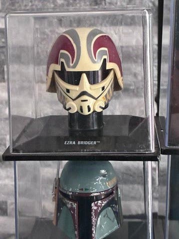 Star Wars - Lot of 9 - Helmets in vinyl cases - see images, Nieuw