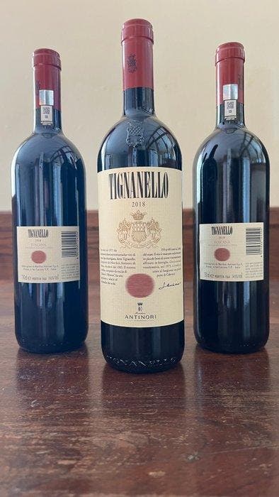 2018 Marchesi Antinori, Tignanello - Toscane IGT - 3, Verzamelen, Wijnen