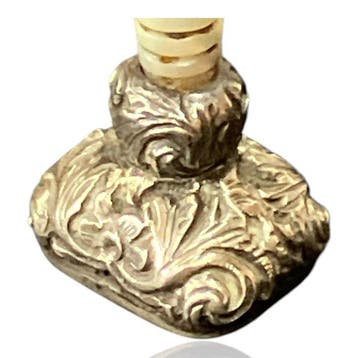 Zegel Vintage - Zegel met parelmoer