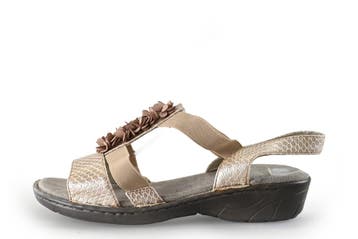 Jenny Sandalen in maat 37 Brons, Overige kleuren, Verzenden, Sandalen of Muiltjes, Zo goed als nieuw