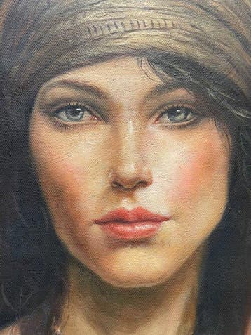 Giuseppe Giglio (1957) - Donna che porta storia