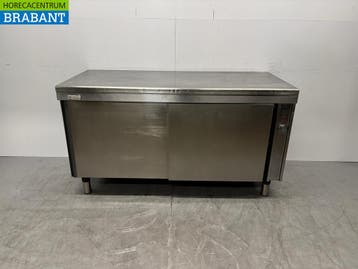 RVS Electrolux Warmhoudkast 4 Schuifdeuren 160 cm 230V, Ophalen of Verzenden