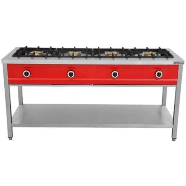 Pannenkoekenfornuis | Gas | 4 Branders | 4x 8kW |, Zakelijke goederen, Horeca | Keukenapparatuur, Nieuw in verpakking, Verzenden