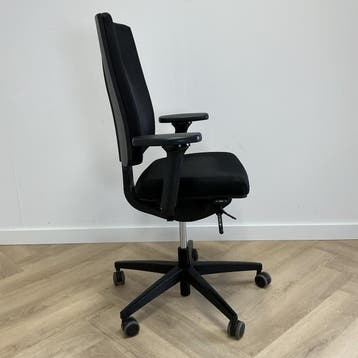 Viasit Linea Mondriaan NPR 1813 bureaustoel, zwart, Ergonomisch, Gebruikt, Zwart, Bureaustoel