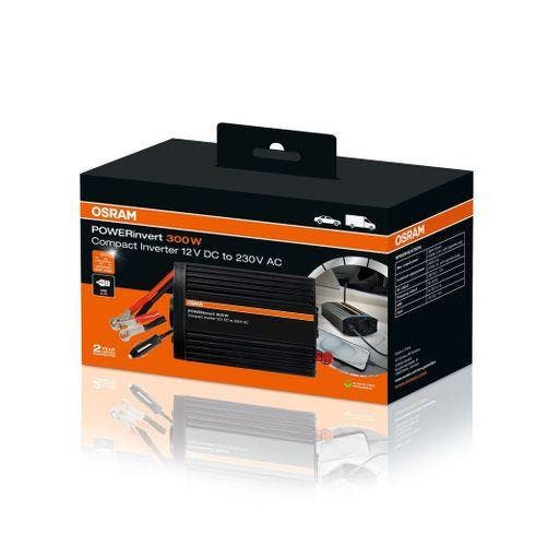 Osram Omvormer Powerinvert 300W, Autos : Divers, Produits d'entretien, Enlèvement ou Envoi