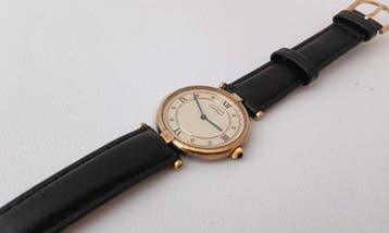 Cartier - Must de Cartier - 590003 Vendome Vermeil Must de, Handtassen en Accessoires, Horloges | Heren, Nieuw
