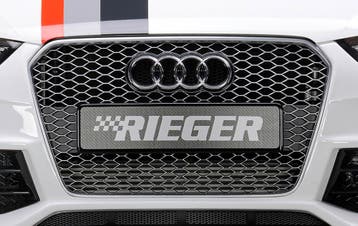 Grill geschikt voor Audi RS4 (B8), gun-metal | A4 (B8/B81):, Verzenden