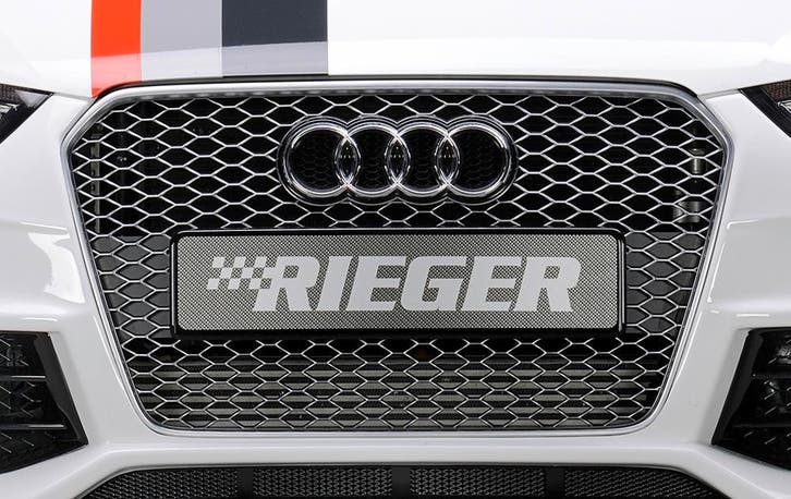 Grill Audi RS4 (B8), gun-metal | A4 (B8/B81): 01.12- (vanaf, Autos : Pièces & Accessoires, Carrosserie & Tôlerie, Envoi