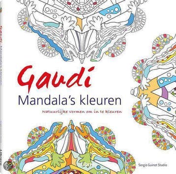 Gaudi Mandalas kleuren 9789089985347 Sergio Guinot Studio, Verzenden, Sergio Guinot Studio