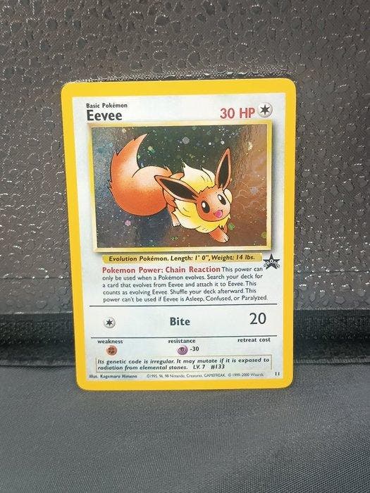 Pokémon - 1 Card - Eevee Promo - WOTC, Hobby en Vrije tijd, Verzamelkaartspellen | Pokémon