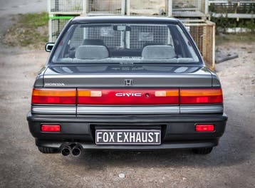 FOX Honda Civic 4 - ED3 einddemper dwars en voordemper - 2x7, Verzenden