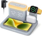 5-in-1 Laadstation + Wekker | Retour Deal | 36% korting, Verzenden, Overige typen