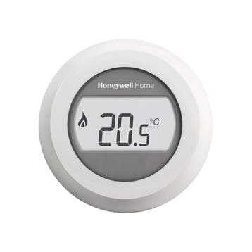 Honeywell Rond 24V Thermostat De Chambre Blanc - T87G2014-E, Verzenden