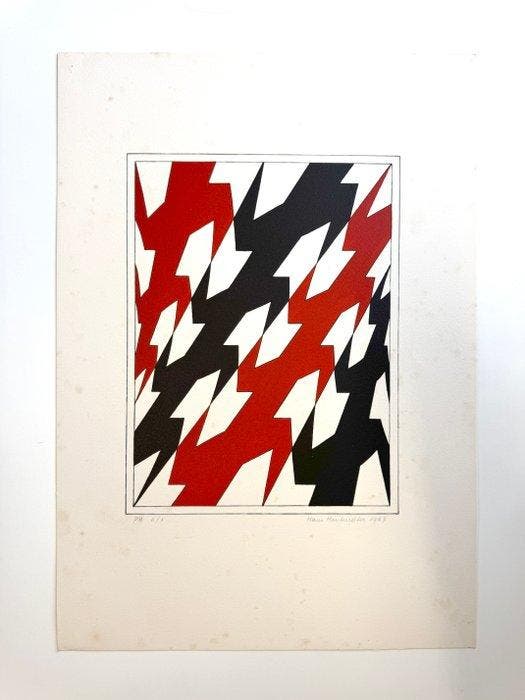 Hans Hinterreiter (1902-1989) - Study II, Antiquités & Art, Antiquités | Autres Antiquités