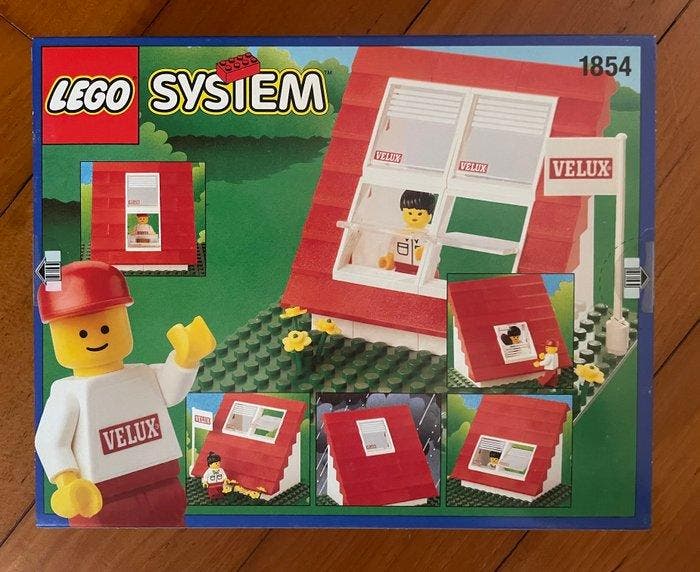 Lego Set - Set 1854 - Classic Town - House with Roof-Windows, Kinderen en Baby's, Speelgoed | Duplo en Lego