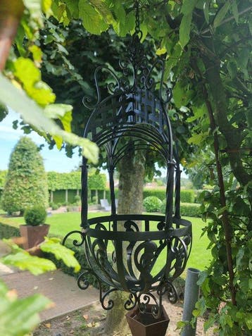 Mand - IJzer - Bloemenmand
