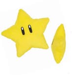 Super Mario Super Star Knuffel 18 cm, Ophalen of Verzenden, Nieuw