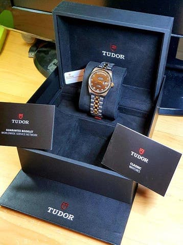 Tudor - Prince Oyster Date+Day - Zonder minimumprijs - Ref.