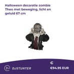 Halloween Decoratie Zombie Theo Met Beweging, Licht En, Muziek en Instrumenten, Nieuw