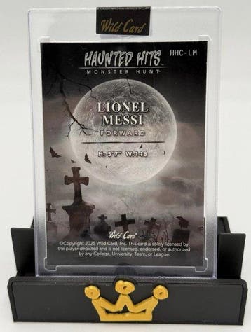 Wild Card Haunted Hits Lionel Messi HHC-LM 1/2 Carte, Verzamelen, Nieuw