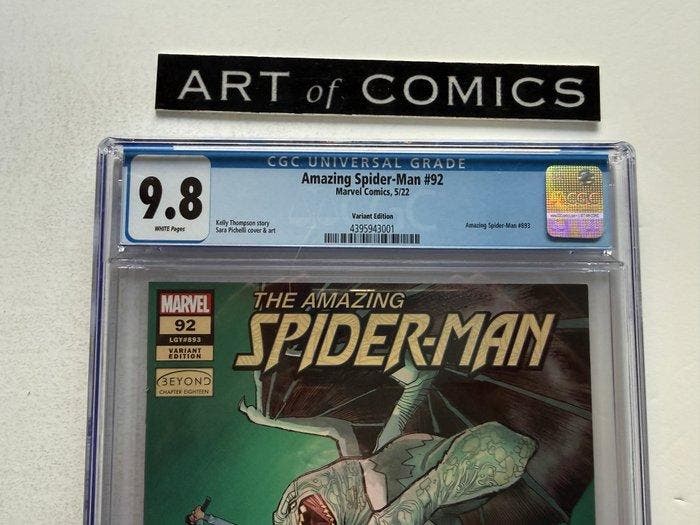 The Amazing Spider-Man (Vol. 5) #92 - Variant Cover - CGC, Boeken, Strips | Comics