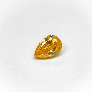 1 pcs Diamant (Couleur naturelle) - 1.10 ct - Poire - Fancy, Nieuw