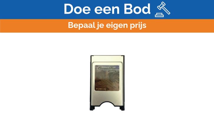 Bieden: PCMCIA to CompactFlash CF Card Adapter, Sports nautiques & Bateaux, Instruments de navigation & Électronique maritime
