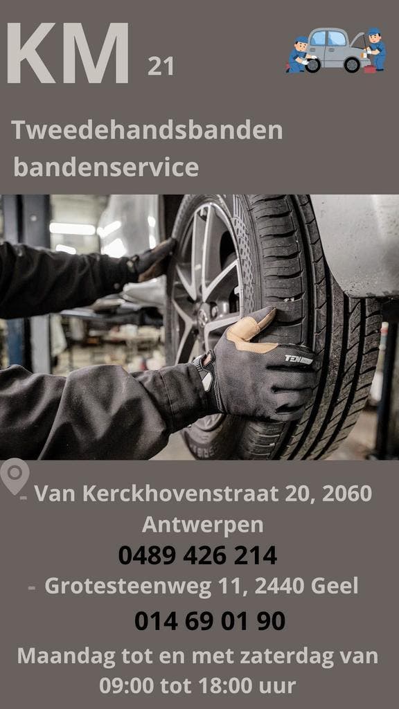 Nieuwe banden en Tweedehands banden – Direct beschikbaar, Autos : Pièces & Accessoires, Pneus & Jantes, Enlèvement