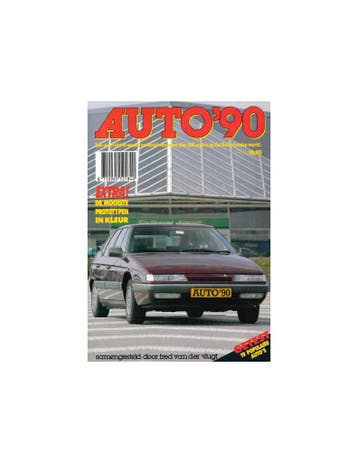 1990 AUTO JAARBOEK NEDERLANDS, Boeken, Nieuw