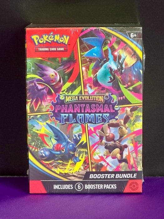 Pokémon - 1 Box - Booster Bundle MEGA EVOLUTION (Phantasmal, Hobby en Vrije tijd, Verzamelkaartspellen | Pokémon