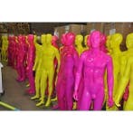 *TIP*  glossy gele en rose herenfiguren van exclusief A-mer, Ophalen of Verzenden