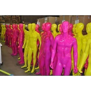 *TIP*  glossy gele en rose herenfiguren van exclusief A-mer, Ophalen of Verzenden