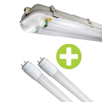 AANBIEDING LED TL Armatuur 150cm pro serie (dubbel) IP65, Verzenden