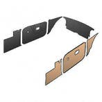 Panelen kit interieur MGB in vinyl zwart (NIEUW!), Auto-onderdelen, Ophalen of Verzenden, Nieuw, Oldtimer onderdelen