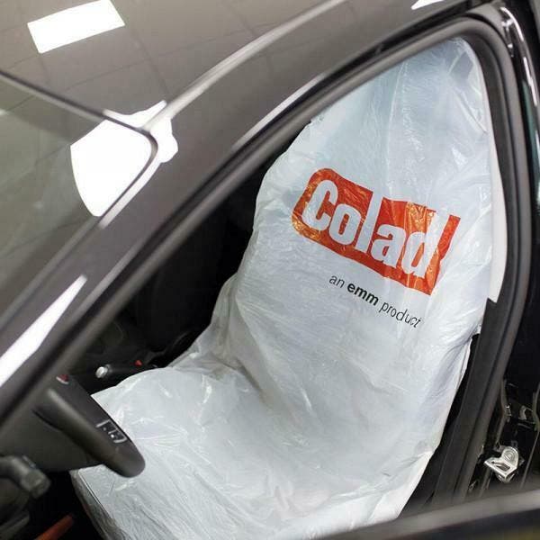 Colad plastic stoelhoezen met afscheurperforatie 6110, Doe-het-zelf en Bouw, Verf, Beits en Lak, Nieuw, Verzenden