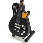 Miniatuur Manson gitaar met gratis standaard, Verzenden, Beeldje, Replica of Model