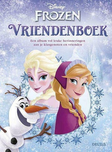 Disney vriendenboek Frozen, Boeken, Kinderboeken | Kleuters, Verzenden, Nieuw