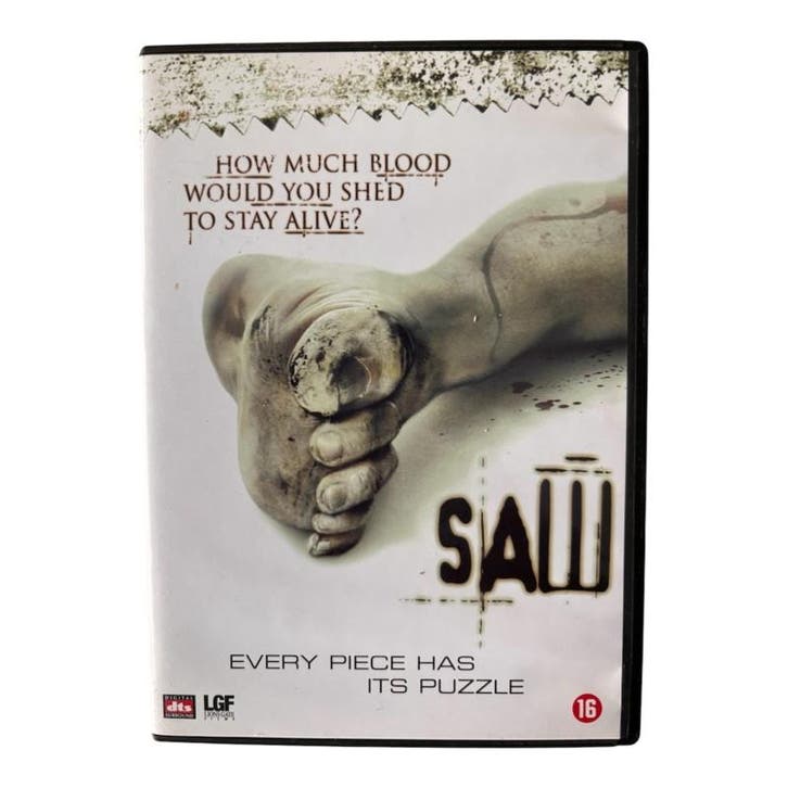 Saw (2004) (DVD) (TWEEDEHANDS), Cd's en Dvd's, Dvd's | Overige Dvd's, Verzenden