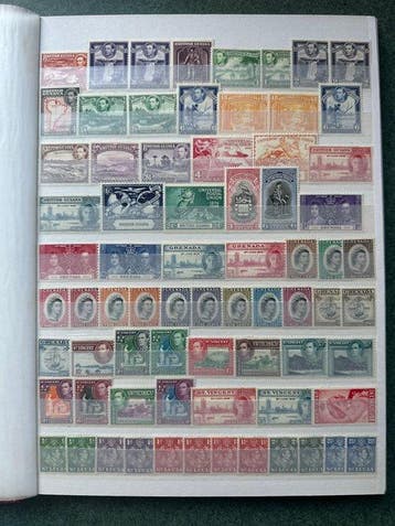Britse Gemenebest 1900 - Albums en kanten - Stanley Gibbons