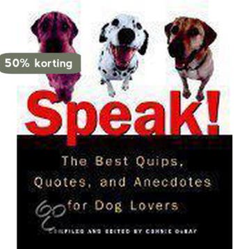 Speak! 9780452282056, Boeken, Verzenden, Gelezen