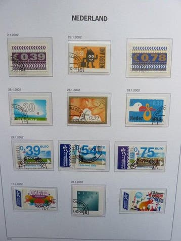 Pays-Bas 2002/2008 - Collection de timbres et de feuillets