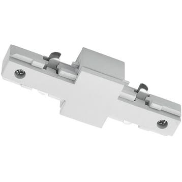 Mat Witte Spanningsrail Doorverbinder - Trion Dual Rechte Co, Verzenden, Nieuw