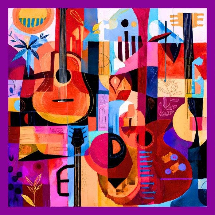 Marta Ellie (1985) - Spring Concert XXL, Antiek en Kunst, Kunst | Schilderijen | Modern