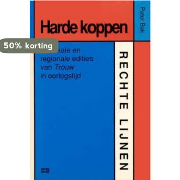 HARDE KOPPEN. RECHTE LIJNEN 9789024269822 P. BAK, Boeken, Verzenden, Gelezen, P. BAK