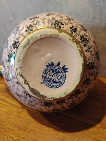 Boch Frères - Raymond Chevalier - Aiguière - Faïence, Antiek en Kunst