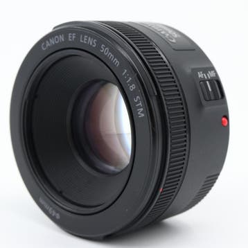 Canon EF 50mm F/1.8 STM | Occasion, Ophalen of Verzenden, Nieuw